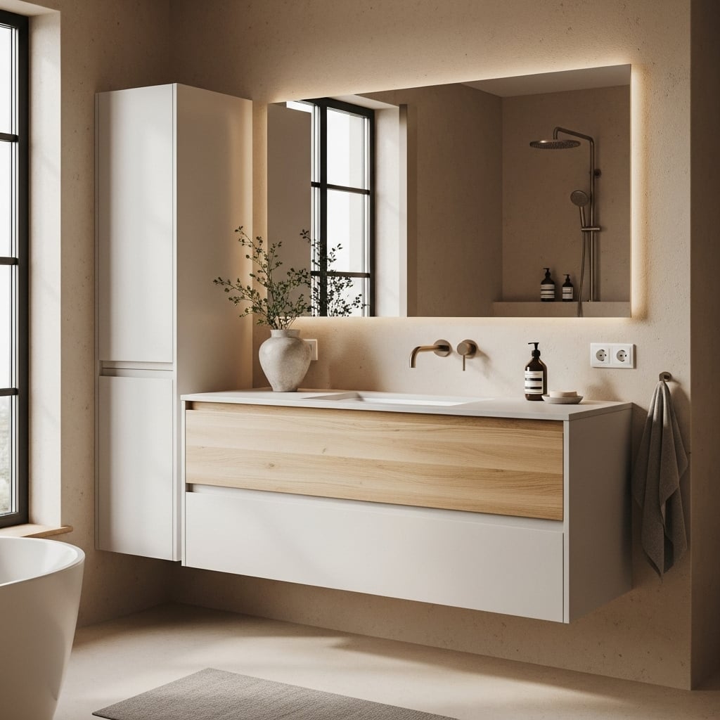 Modern bathroom design