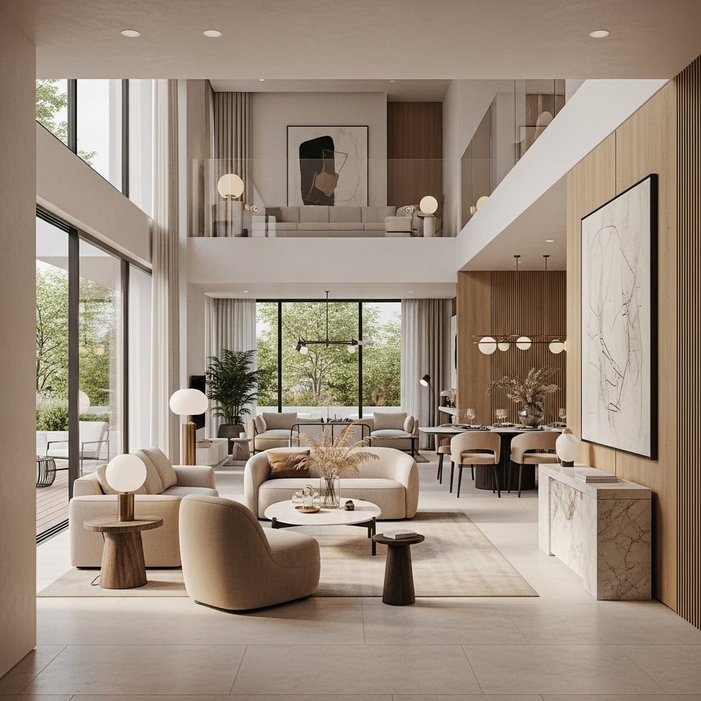 Modern bathroom design